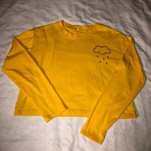 Bright Happy Yellow Long Tee